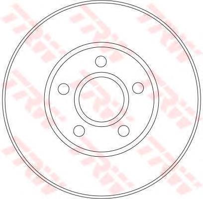 Frenos delanteros TRW DF4277 precio, desde 43,00 EUR