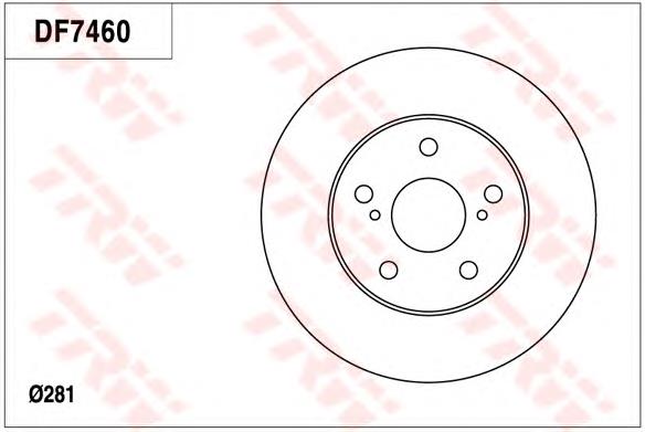 Freno de disco delantero 09C06610 Brembo