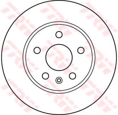 Comprar DF4995S TRW Freno de disco delantero