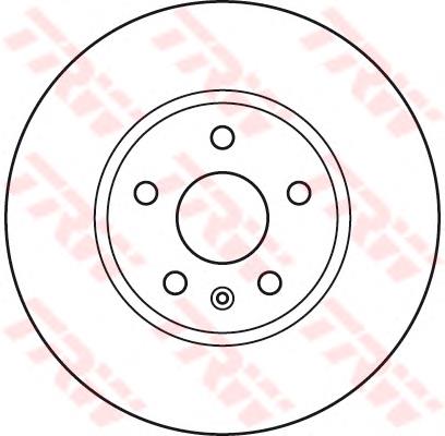 Comprar DF4996S TRW Freno de disco delantero