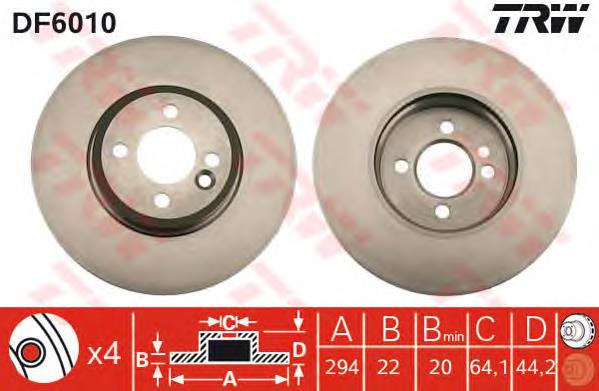 DF6010 TRW Discos