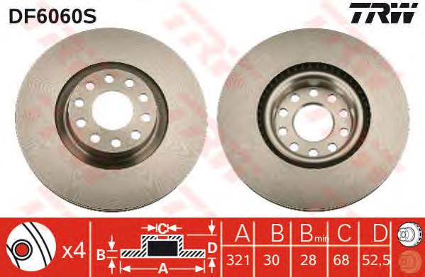 DF6060S TRW Discos
