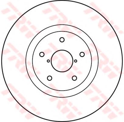 Comprar DF4949S TRW Freno de disco delantero