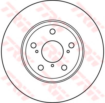 Frenos delanteros TRW DF4939S precio, desde 43,11 EUR