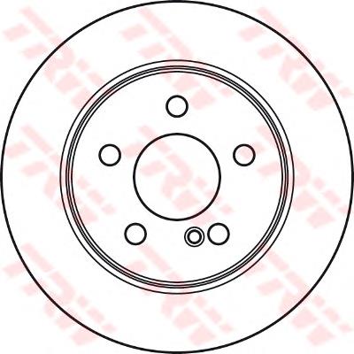 Disco de freno trasero TRW DF4948 precio, desde 27,30 EUR