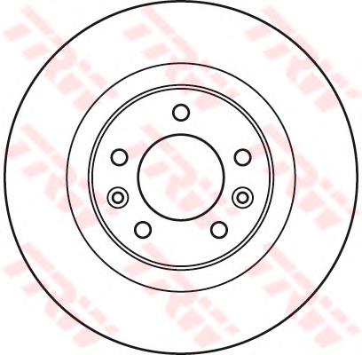 Disco de freno trasero TRW DF4945 precio, desde 32,68 EUR