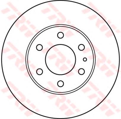 Comprar DF4987S TRW Freno de disco delantero