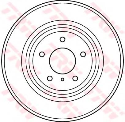Comprar DF4983S TRW Freno de disco delantero