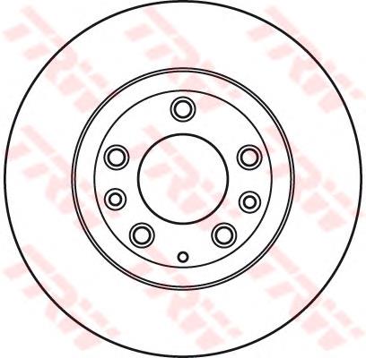 Frenos delanteros TRW DF6115 precio, desde 53,13 EUR