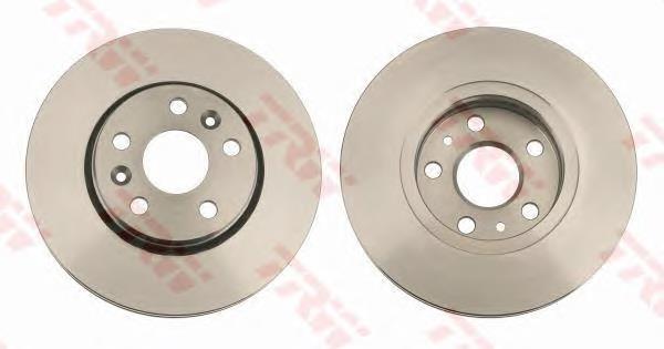 Disco de freno delantero TRW DF6110