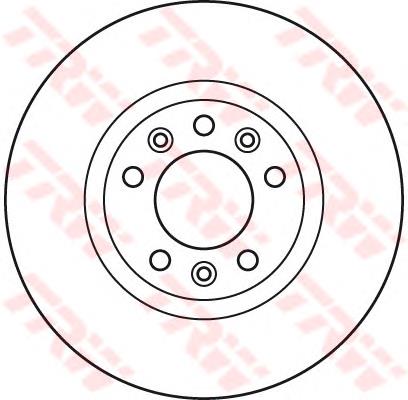 Comprar DF6121 TRW Freno de disco delantero