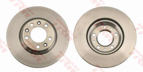 Disco de freno DF6121 TRW