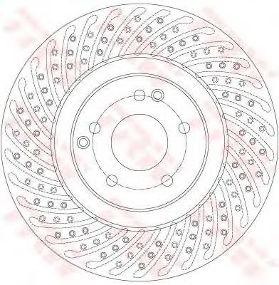 Comprar DF6153S TRW Freno de disco delantero