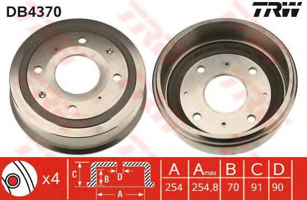 Comprar Tambor de freno trasero Renault Trafic I TXX