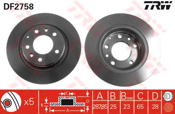 DF2758 TRW Discos