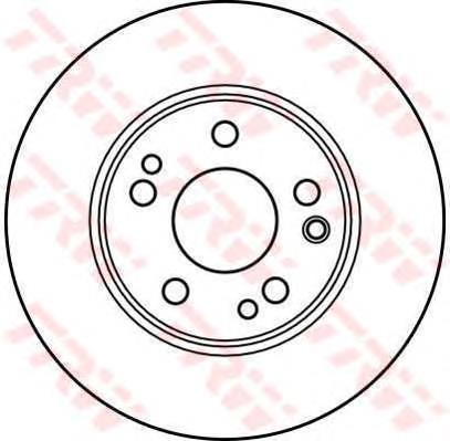 Comprar DF2608 TRW Freno de disco delantero