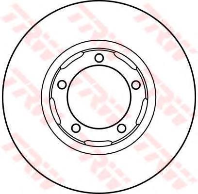 Frenos delanteros TRW DF2609 precio, desde 19,81 EUR