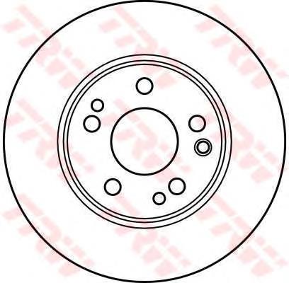 Frenos delanteros TRW DF2608 precio, desde 51,81 EUR