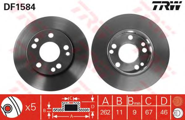 DF1584 TRW Discos