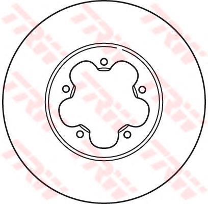 Comprar DF2389S TRW Freno de disco delantero