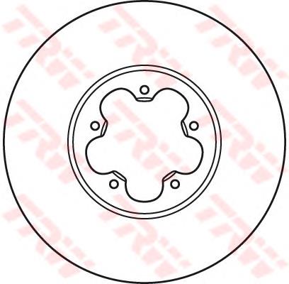 Comprar DF2390S TRW Freno de disco delantero