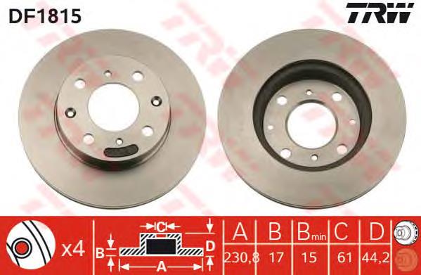 DF1815 TRW Discos