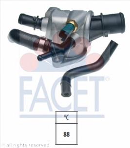 78675 Facet caja del termostato