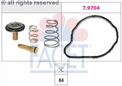 Termostato, refrigerante 78841 Facet