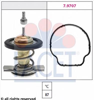 7.8805 Facet termostato, refrigerante