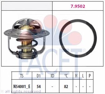 Termostato Facet 78800 precio, desde 11,93 EUR