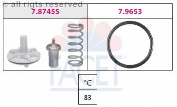 78745 Facet termostato, refrigerante