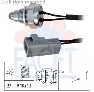 7.6260 Facet interruptor, piloto de marcha atrás