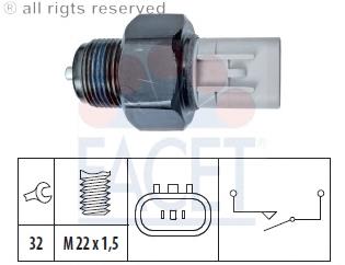 7.6308 Facet interruptor, piloto de marcha atrás