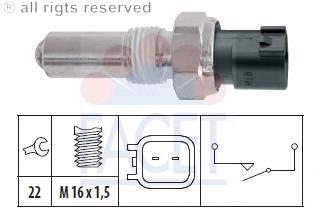 Sensor de marcha atrás 76283 Facet