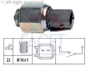 Interruptor, piloto de marcha atrás Jaguar X-type CF1