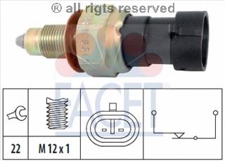 76258 Facet interruptor, piloto de marcha atrás