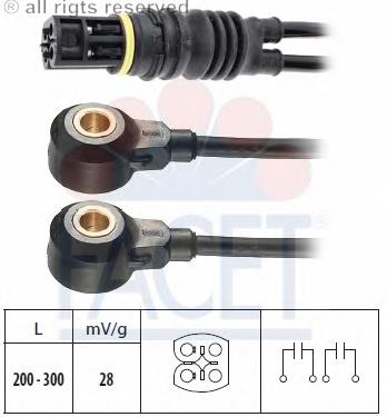 Sensor de detonaciones 93110 Facet