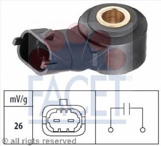 Sensor de detonaciones 93114 Facet