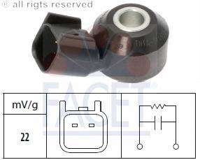 Sensor de detonaciones Jaguar X-type CF1
