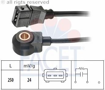 Sensor de detonaciones 93069 Facet