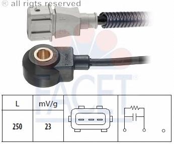 Sensor de detonaciones 93206 Facet