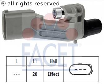 Comprar 90598 Facet Sensor de cigüeñal