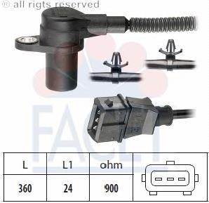 Sensor de posición del cigüeñal 396004X300 Hyundai/Kia