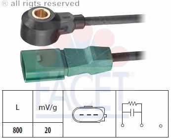 Sensor de detonacion 1148110009 Meyle