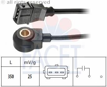 Sensor de detonaciones 93016 Facet