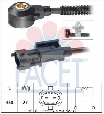 Sensor de detonaciones 93245 Facet