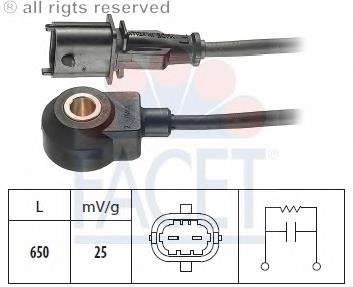 Sensor de detonaciones 93223 Facet