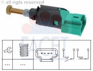 Interruptor de luz de freno 71213 Facet