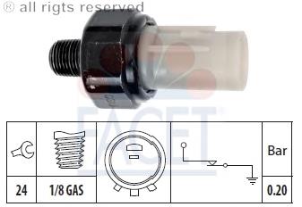 70182 Facet sensor de presión de aceite
