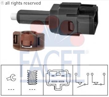 Interruptor Luz De Freno 71261 Facet